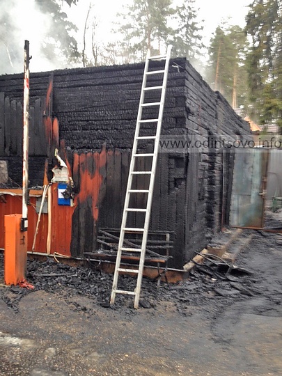 В Одинцовском районе при пожаре в сторожке сгорел человек, Пожар в ДНТ «Луч»